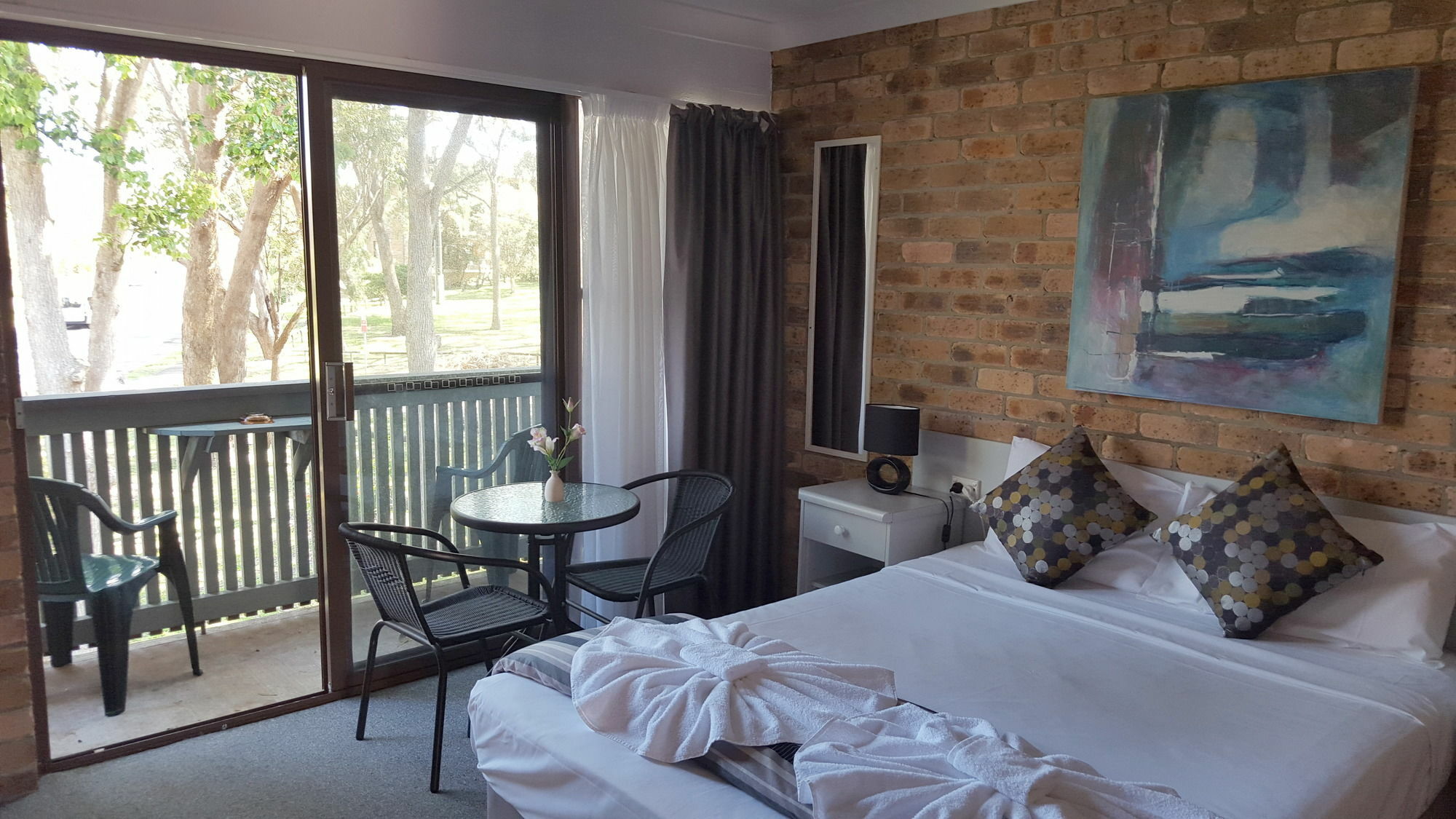 Port Stephens Motel Nelson Bay Bagian luar foto